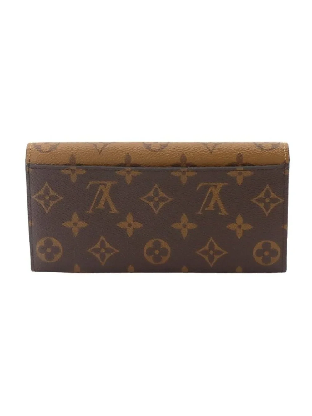 Louis Vuitton Monogram Reverse Portefeuille Emily Wallet Bifold